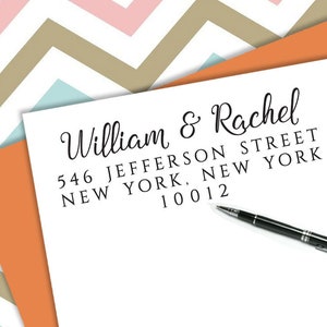 Self-inking CUSTOM STAMP, Pre Inked/self-inking, Address Stamp, Custom Address Stamp, Housewarming Gift, library or business stamp, c6-2 image 2