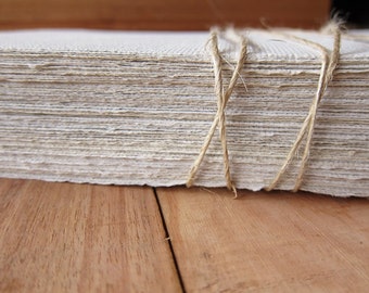Typewriter paper / Printing paper / Thin Handmade paper sheets / Printable Recycled paper / Letter Writing paper / Eco craft paper /A4 or A5