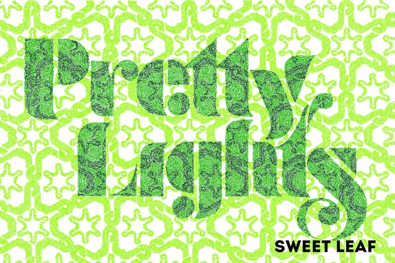 Pretty Lights Lyric Poster 12x18 Handmade With Lyrics Pretty Lights