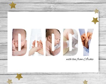 Personalised PHOTO | DADDY Decor Print {Digital File} Father's Day