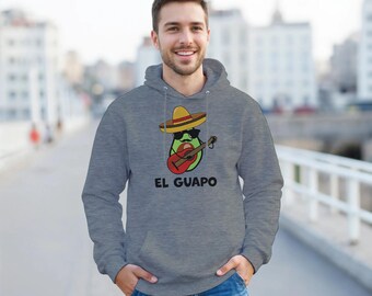 Sudadera con capucha de dibujos animados coloridos de El Guapo