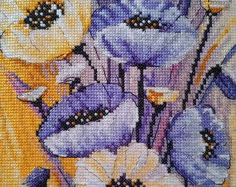 Springtime Flowers Cross Stitch Instant Download PDF Pattern