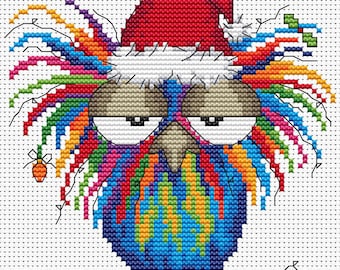 Bah Humbug Cross Stitch Instant Download PDF Pattern