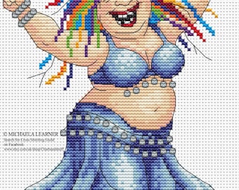 Freebird Cross Stitch Pattern. Instant Download PDF