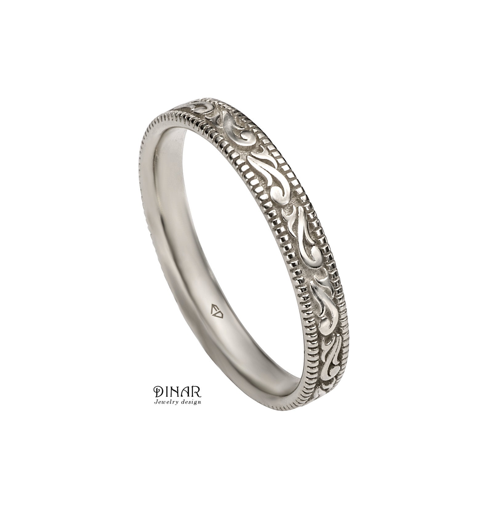 Empreinte wedding band, platinum - Categories