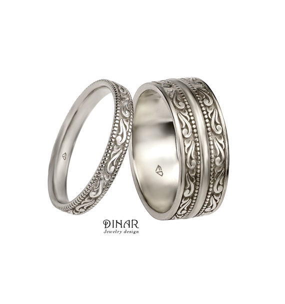 Matching engraved wedding bands online