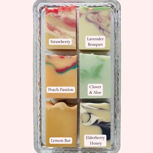 Handcrafted Soap Gift Box: Natural Artisan Soaps, Variety Scents Bild 5