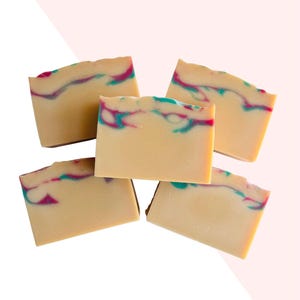 Peach Passion Soap: All Natural Handcrafted Cold Process Soap