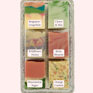 Handcrafted Soap Gift Box: Natural Artisan Soaps, Variety Scents Bild 6