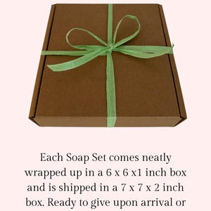 Handcrafted Soap Gift Box: Natural Artisan Soaps, Variety Scents Bild 9