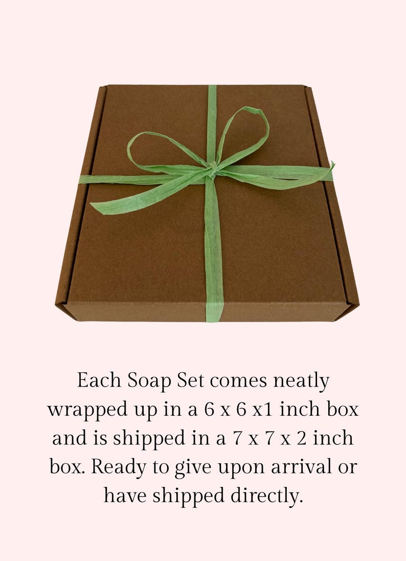 Handcrafted Soap Gift Box: Natural Artisan Soaps, Variety Scents Bild 9