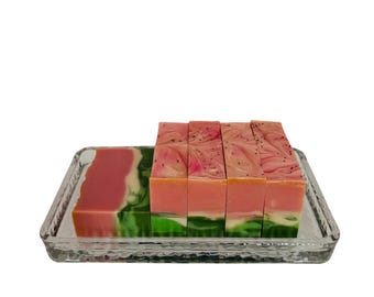 Watermelon Soap: All Natural Handcrafted Cold Process Soap