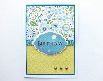 Birthday Greeting Card - Blank Inside