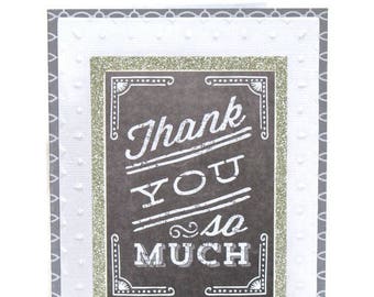 Thank You Greeting Card - Blank Inside