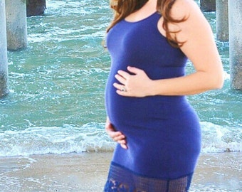Maternity dress, baby shower dress, maternity photoshoot gown, long maternity dress