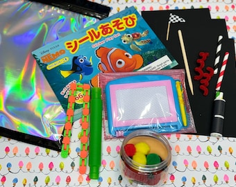 Activity kit for plane, kids kit for car rides, plane ride activity kit, kids activity kit, car ride activity kit, kids activity bag