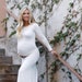 Long sleeve maternity dress for photoshoot/ maternity dress for special occasions/ maternity dress for baby shower 