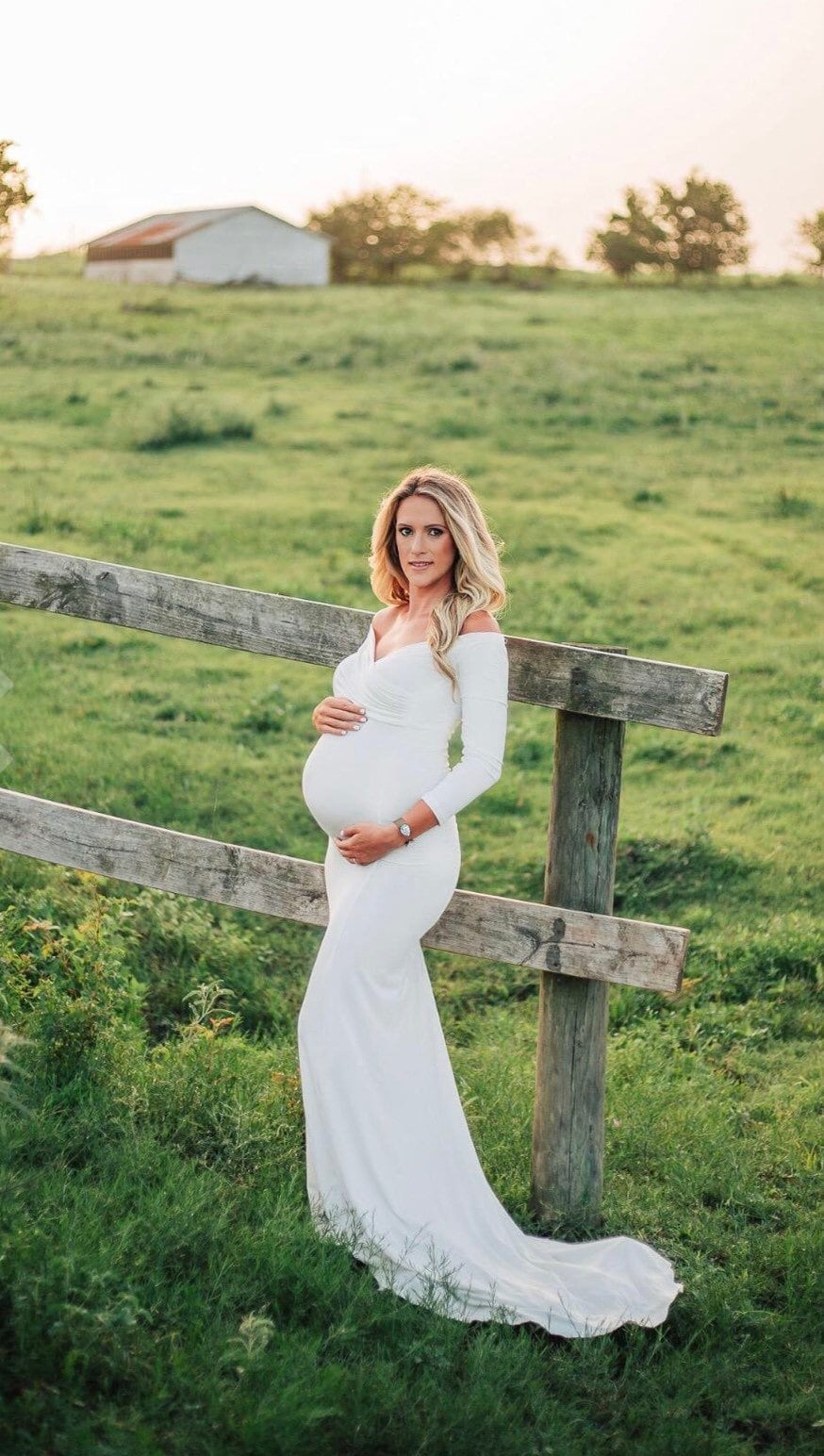White Formal Maternity Dress - Etsy White Formal Maternity Dress - Etsy