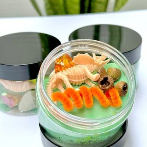 Dinosaur fossil playdough mini jar, Dino play dough, goodie bag, playdough kit, dinasour play dough kit, dinosaur goodie bag, playdough kit