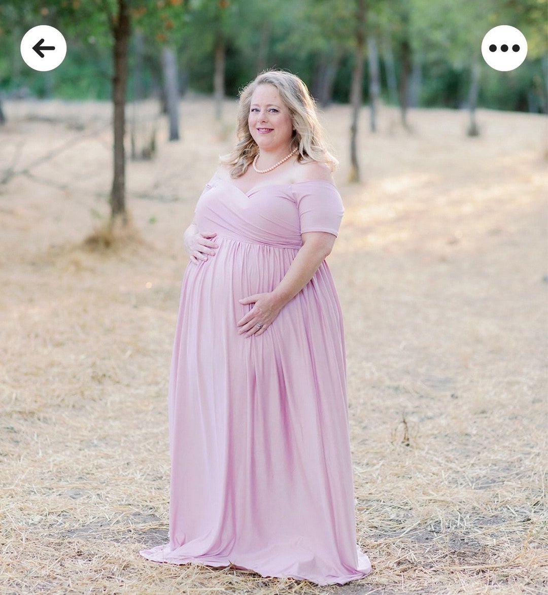 plus size maternity dresses PinkBlush Burgundy Lace Mesh Overlay Maxi Dress A wide waist band separates the embroidered bodice and the long A Vedolay Plus Size Maternity Dresses