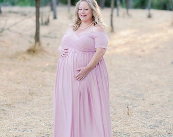 Plus Size Maternity Dress Babyshower Maternity Dress