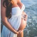 Maternity dress for photoshoot/ sheer maternity dress 