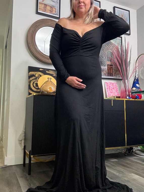 sachin and babi light blue dress READY TO SHIP Maternity Dress for Photoshoot, Maternity Dress, Xl Maternity  Dress for Photoshoot, off the Shoulder Maternity Dress for Photo