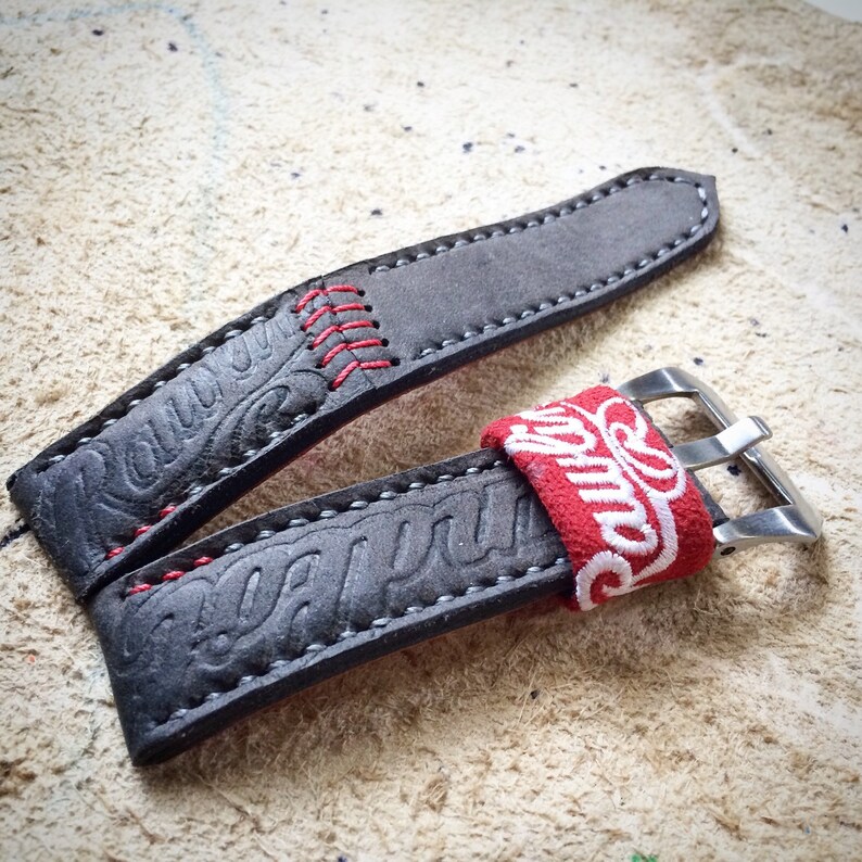 Baseball Glove Strap Any size Customizable N80 Leather Etsy