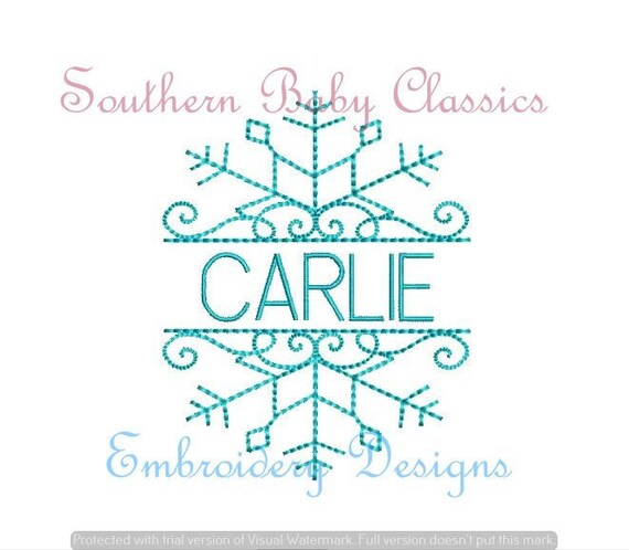 frozen snowflake name frame