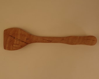 Cottage Spoon in Curly Maple with Ambrosia Stripe and Grip Handle