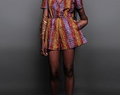 NEW The Tierra Romper 100% Holland Wax Cotton
