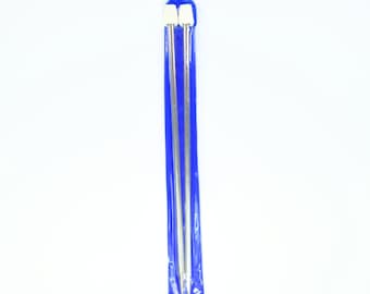 6.0mm Aluminum Knitting Needles - 10" Long