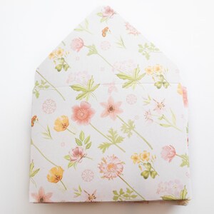 Pastell Wildblumen Umschläge, Spitze Umschläge, Haushalt, Danke, kleine Umschläge, Partybevorzugung, Geschenkkartenumschlag, Trinkgeld, Bargeld