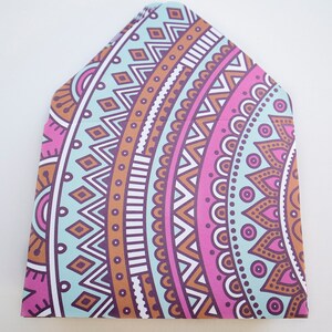 Enveloppes Mandala Aztec, enveloppes pour pourboires, entretien ménager, merci, petites enveloppes, faveur de fête, enveloppe de carte-cadeau