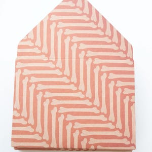Orange Bone-enveloppen, fooienveloppen, halloween, bedankt, kleine enveloppen, feestbedankje, cadeaukaartenvelop, fooi, feestdag, spookachtig