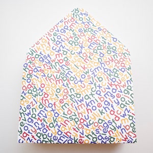 アルファベット封筒、チップ封筒、先生、ランチルーム、チップ、ありがとう、小さな封筒、先生への感謝、ギフトカード封筒
