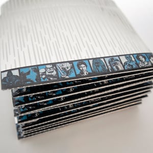 Enveloppes Star Wars argentées, enveloppes à pourboires, entretien ménager, remerciement, petites enveloppes, faveur de fête, enveloppe de carte-cadeau, vitesse de la lumière