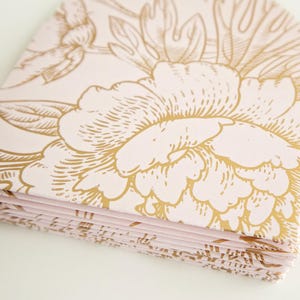 Sobres florales de color rosa dorado, sobres para propinas, salón de belleza, propina de peluquería, gratificación, sobres pequeños de agradecimiento, sobres para tarjetas de regalo, regalos de fiesta, efectivo