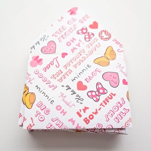 Enveloppes Oh My Minnie Mouse, enveloppes pour pourboires, entretien ménager, merci, petites enveloppes, cadeau, enveloppe pour carte-cadeau, cadeau pour agent de voyages