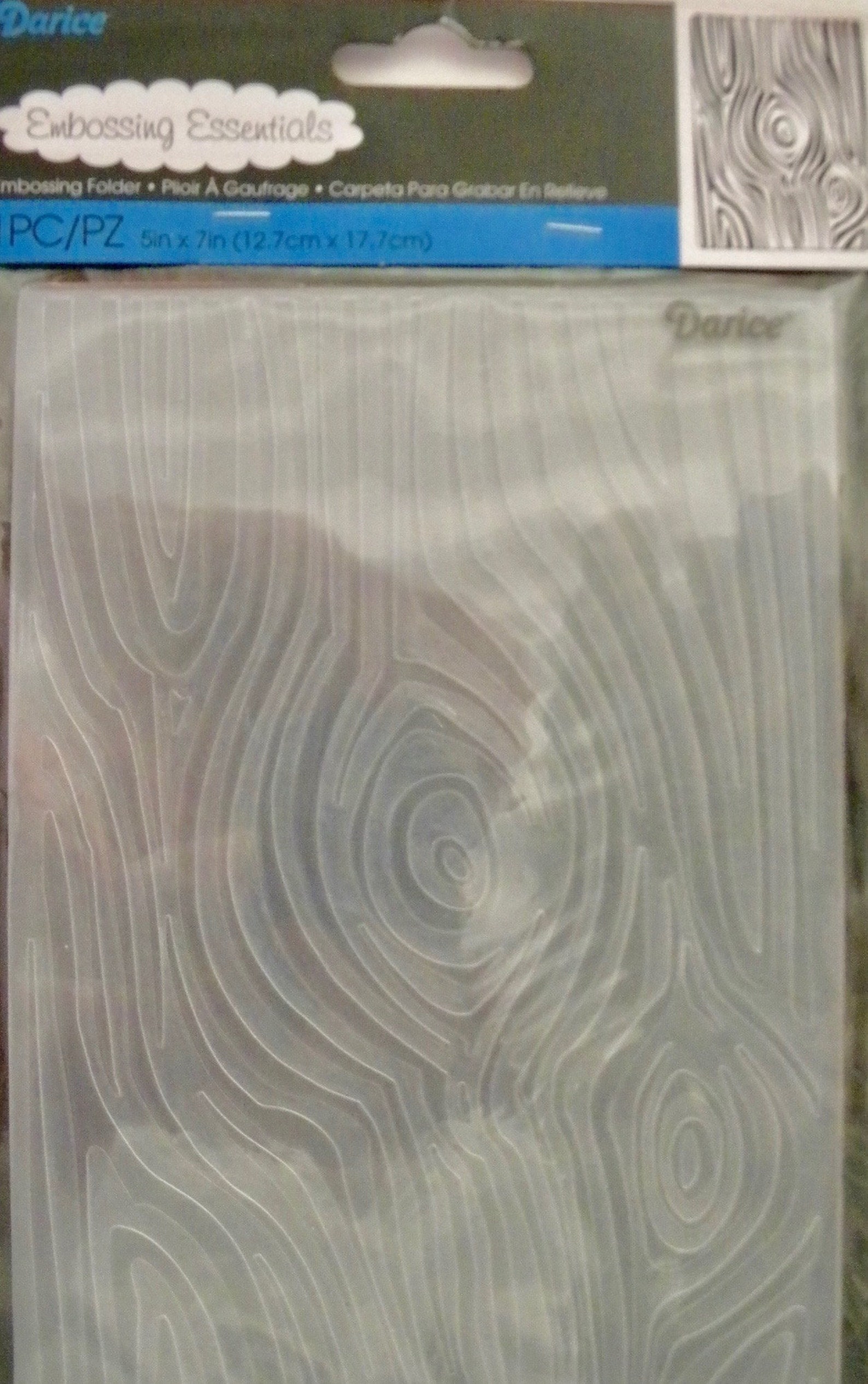 Tree Wood Grain Extra Large Embossing Folder by Darice Free Etsy