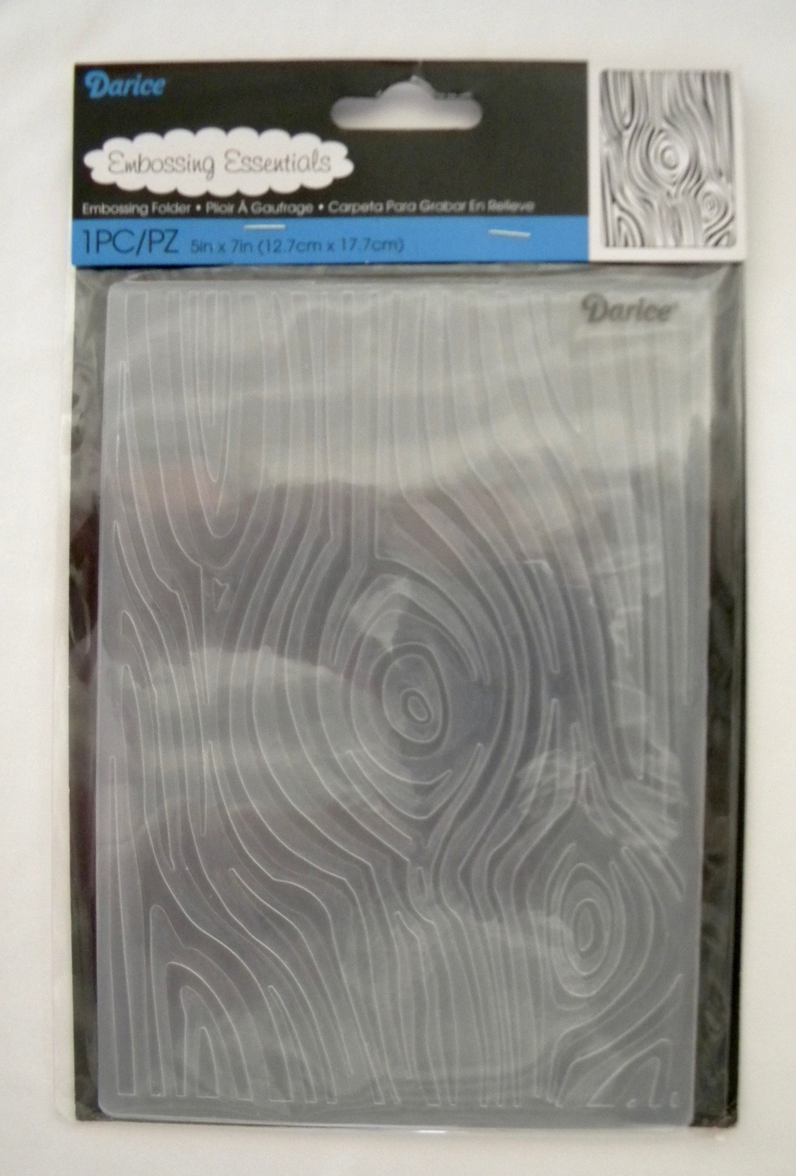 Tree Wood Grain Extra Large Embossing Folder by Darice Free Etsy