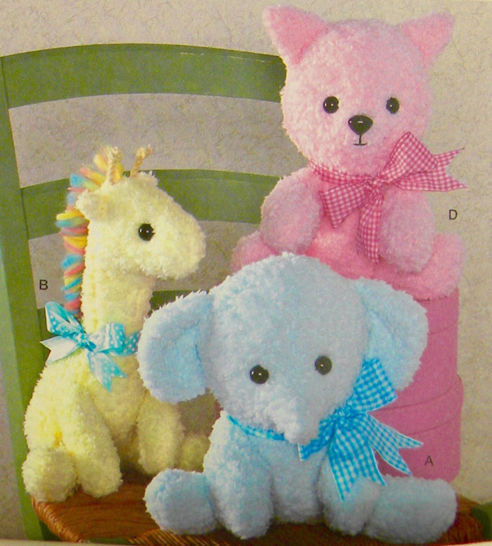 Super Easy Simplicity 2613 2 Pattern Piece Stuffed Childs Toy | Etsy