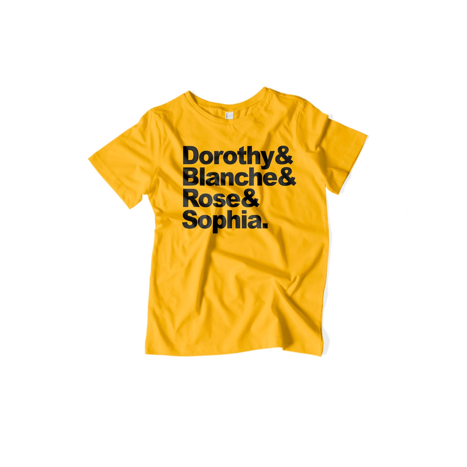 Golden Girls names Shirt. Children's Toddler Etsy