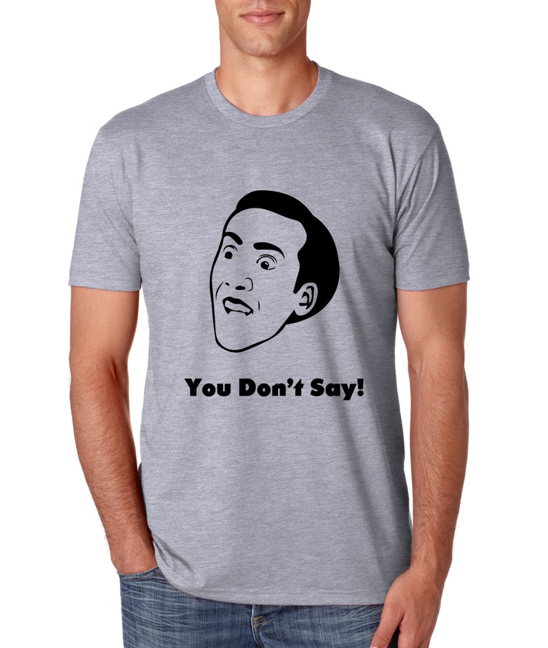 nic cage t shirt