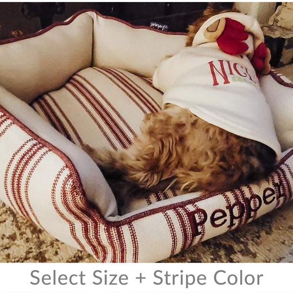 Holiday Dog Beds Etsy