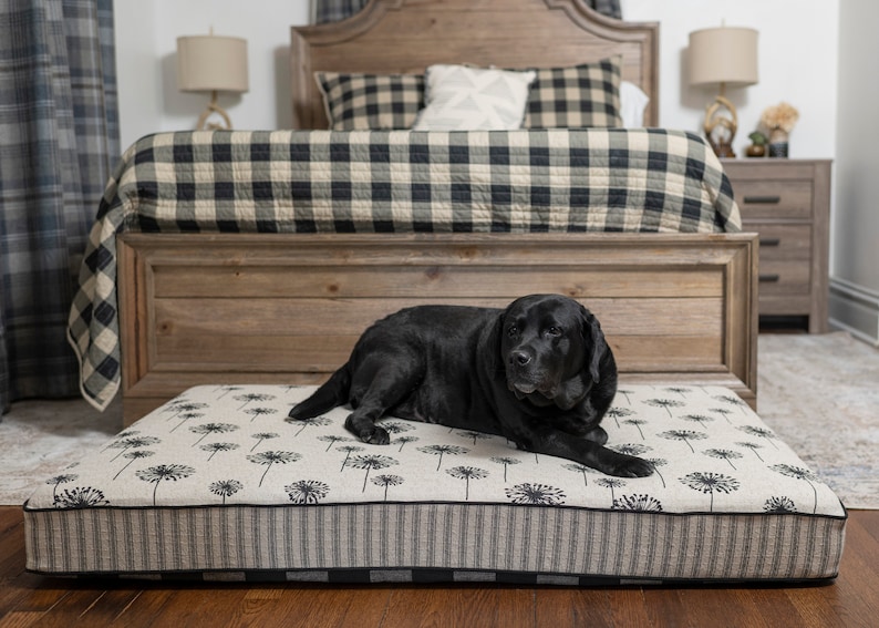 x-large high-density foam dog bed for superior support