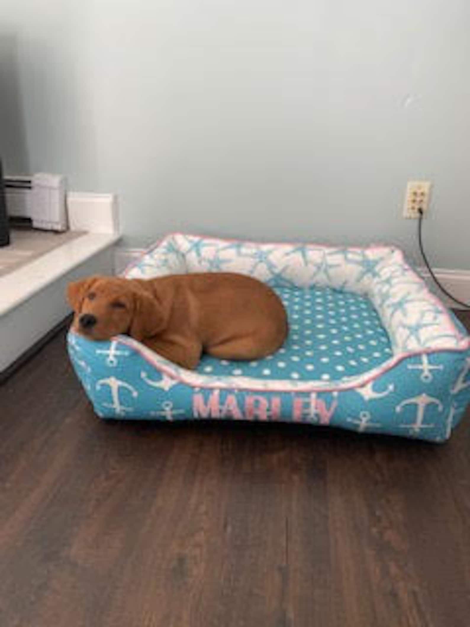 Buffalo Plaid Dog Bed Farmhouse Dog Bed Washable Removable Etsy