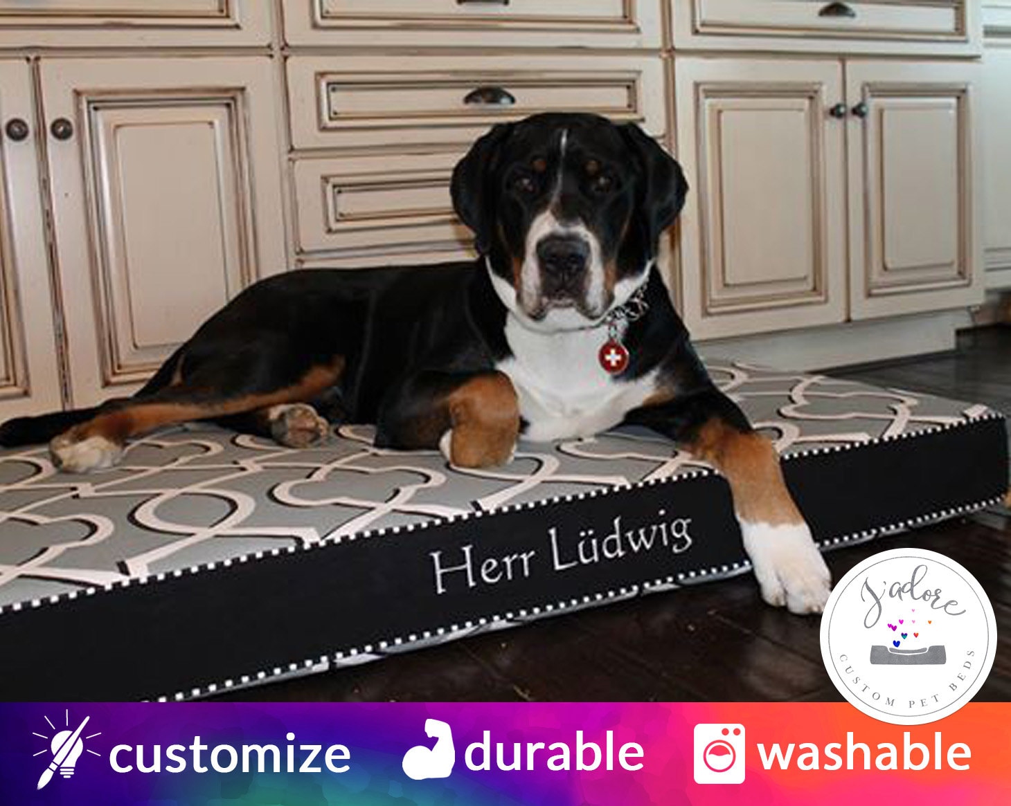 memory foam extra large dog bed