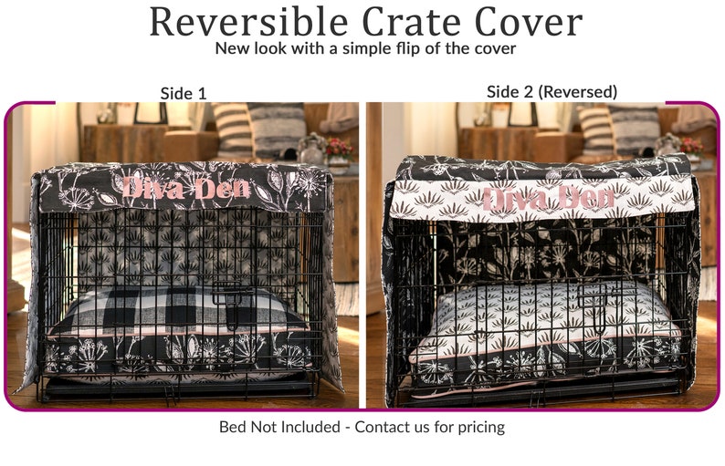 Reversible Dog Crate Side photo