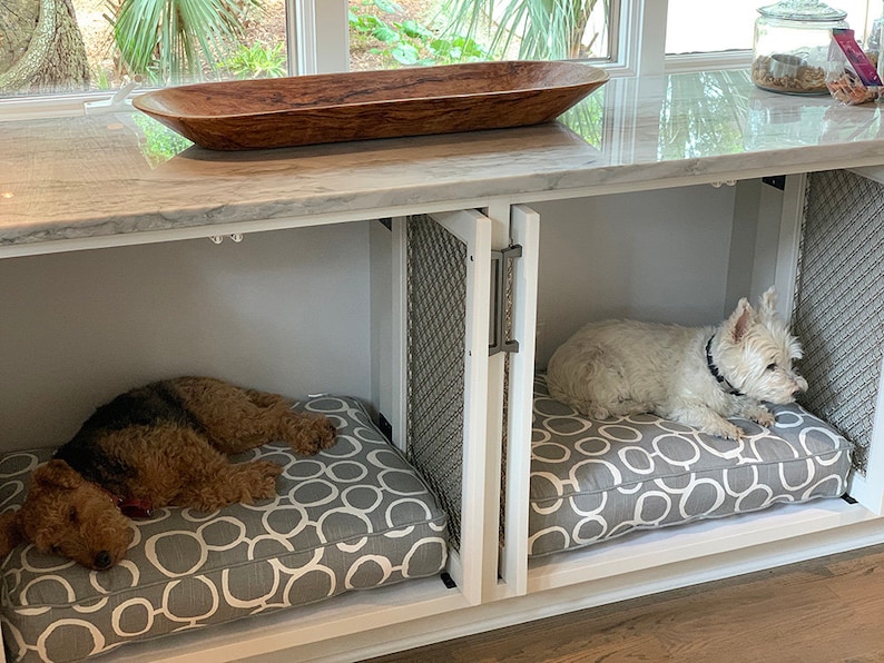 matching custom size dog beds